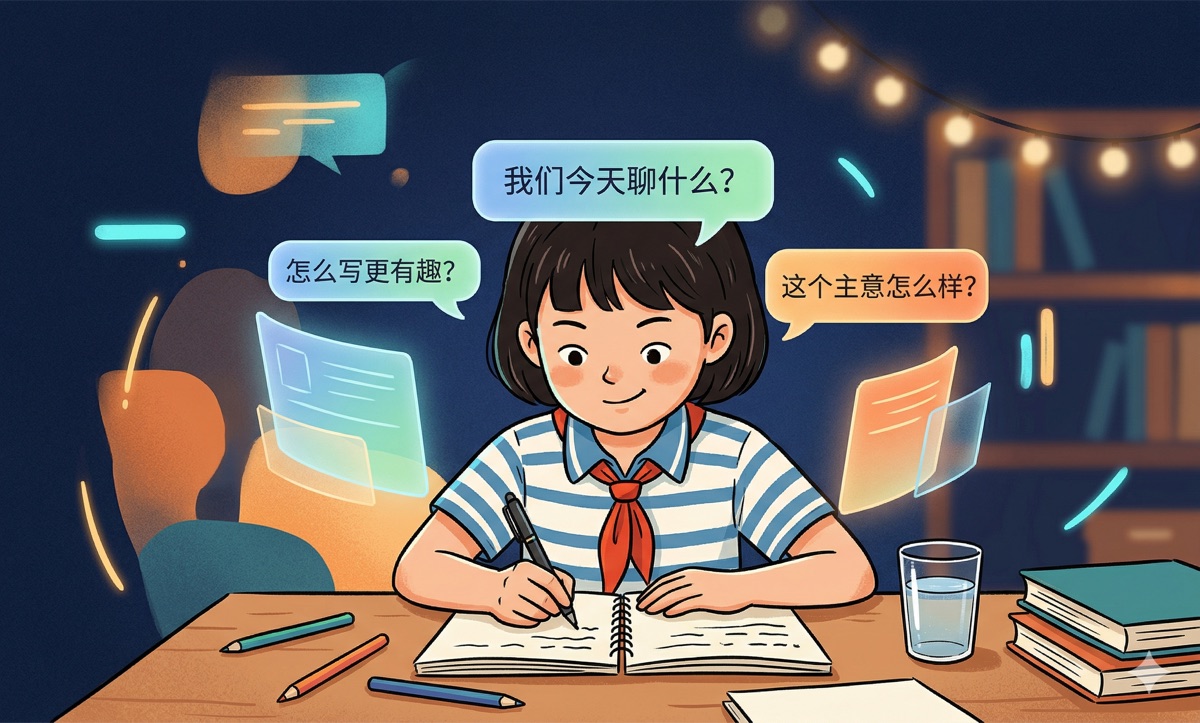 赛博言灵：AI 陪孩子独立写作